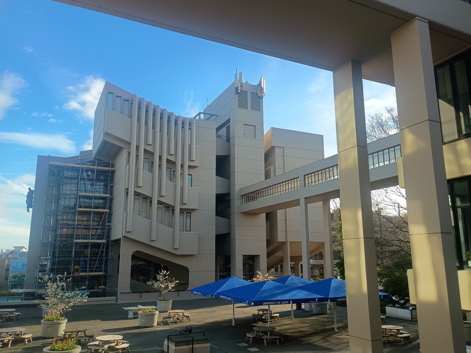 The Roger Stevens building at the University of Leeds